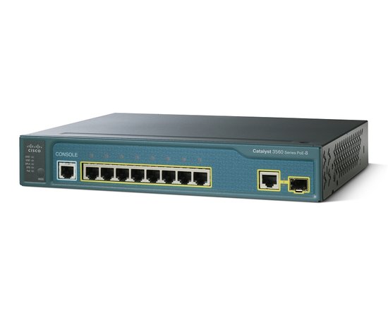 cisco switch WS-C3560-8PC-S